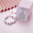 thumbnail image 3 of Pulsera MIXJOY con unicornio rosa, regalo para nieta, 3 of 6