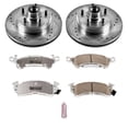 thumbnail image 3 of PowerStop Front Z26 Street Warrior Carbon-Fiber Ceramic Brake Pad and Drilled and Slotted Rotor Kit Fits: BUICK CADILLAC CHEVROLET OLDSMOBILE Select Models K2936-26, 3 of 9
