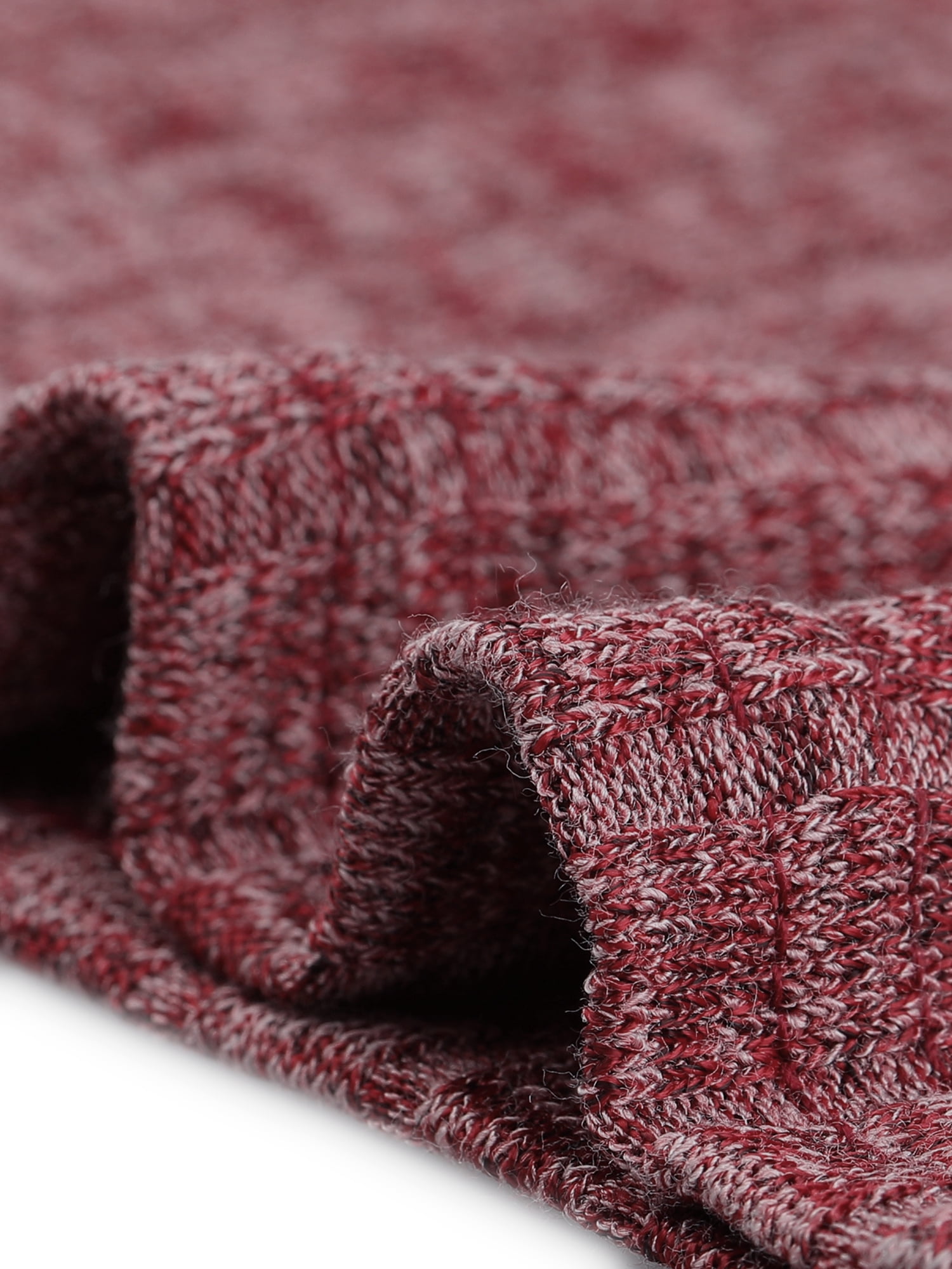 DARING DIVA Women's 2-Piece Knit Soft Tracksuit Short Sleeve Sweatshirt Set L Dark Red