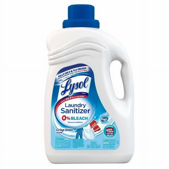 Lysol Laundry Sanitizer Crisp Linen, 150 oz