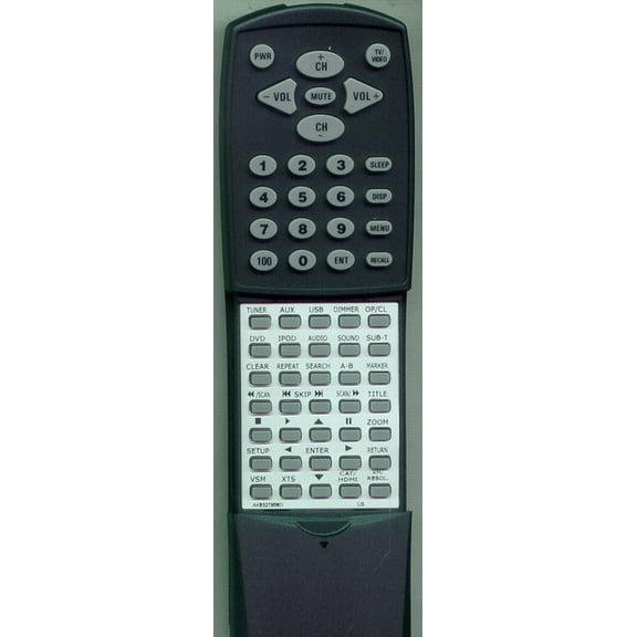 Replacement Remote for LG RTAKB32795801, AKB32795801, LHT799, LHT754