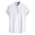 thumbnail image 4 of Conjuntos De Short Para Hombre, Trajes Casuales De Verano, 4 of 7