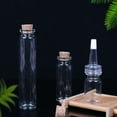 thumbnail image 2 of HeroNeo Small Bottles with Cork Stoppers Tiny Vials Small Clear Glass Jars Lids Storage, 2 of 19