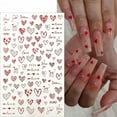 thumbnail image 6 of lanema Valentines Day Nail Sticker Love Heart Nail Decals Valentine’s Day Nail Supplies, 6 of 7