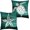 Sea Turtle-3, variant on Starfish Pillow Covers 18x18 Sea Turtle Outdoor Pillows Nautical Theme Throw Pillow Covers Beach Coastal Dark Green Cushion Case for Couch Sofa Living Room Set of 2