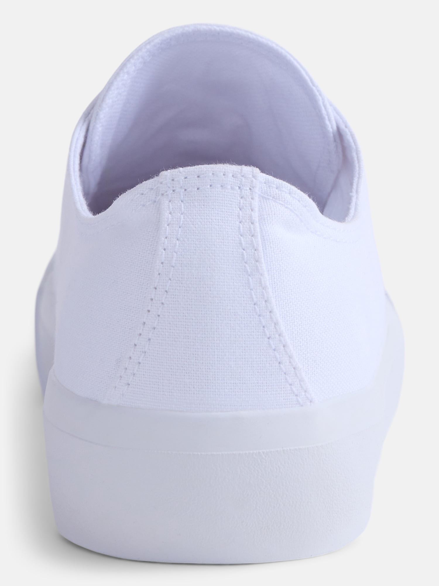 No Boundaries Canvas Lace Up Sneakers, Women's