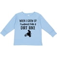 thumbnail image 3 of Inktastic Motocross Dirt Biking Future Dirt Biker Boys or Girls Long Sleeve Toddler T-Shirt, 3 of 5