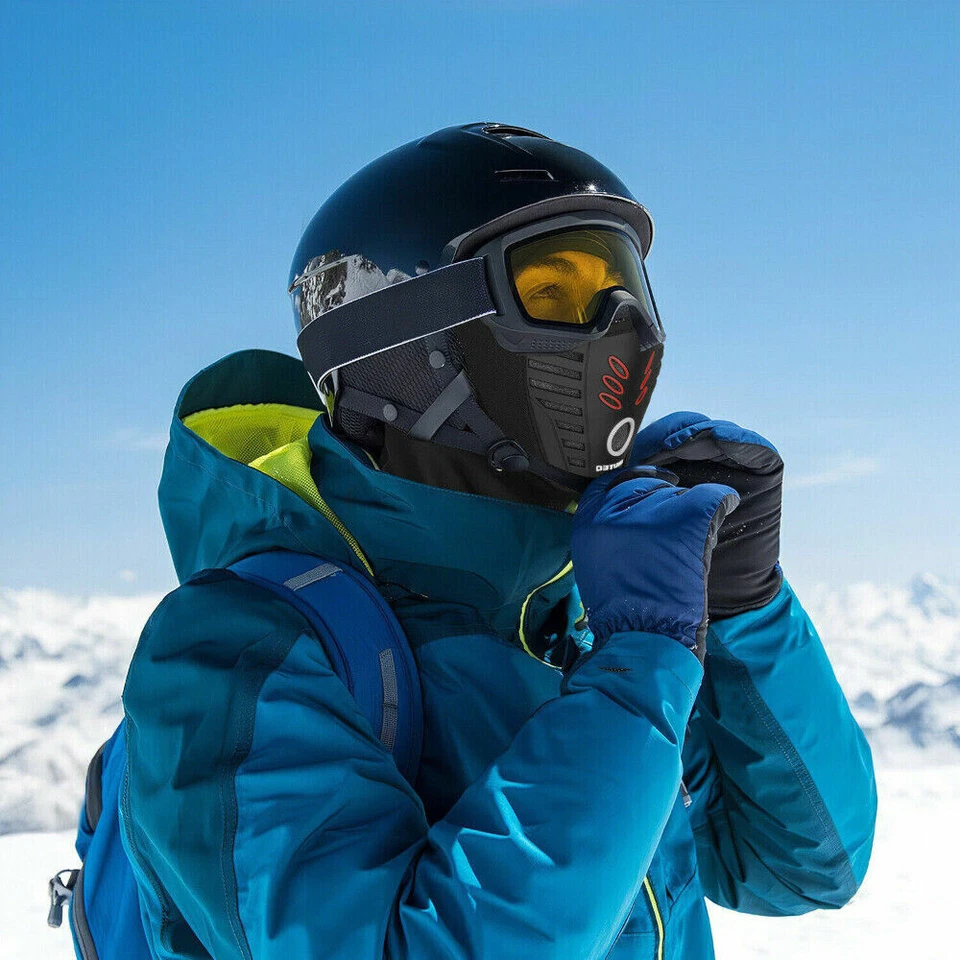 CIRCLE- 2Pack Winter Balaclava Fleece Face Mask Thermal Windproof Ski Hat For Men Women