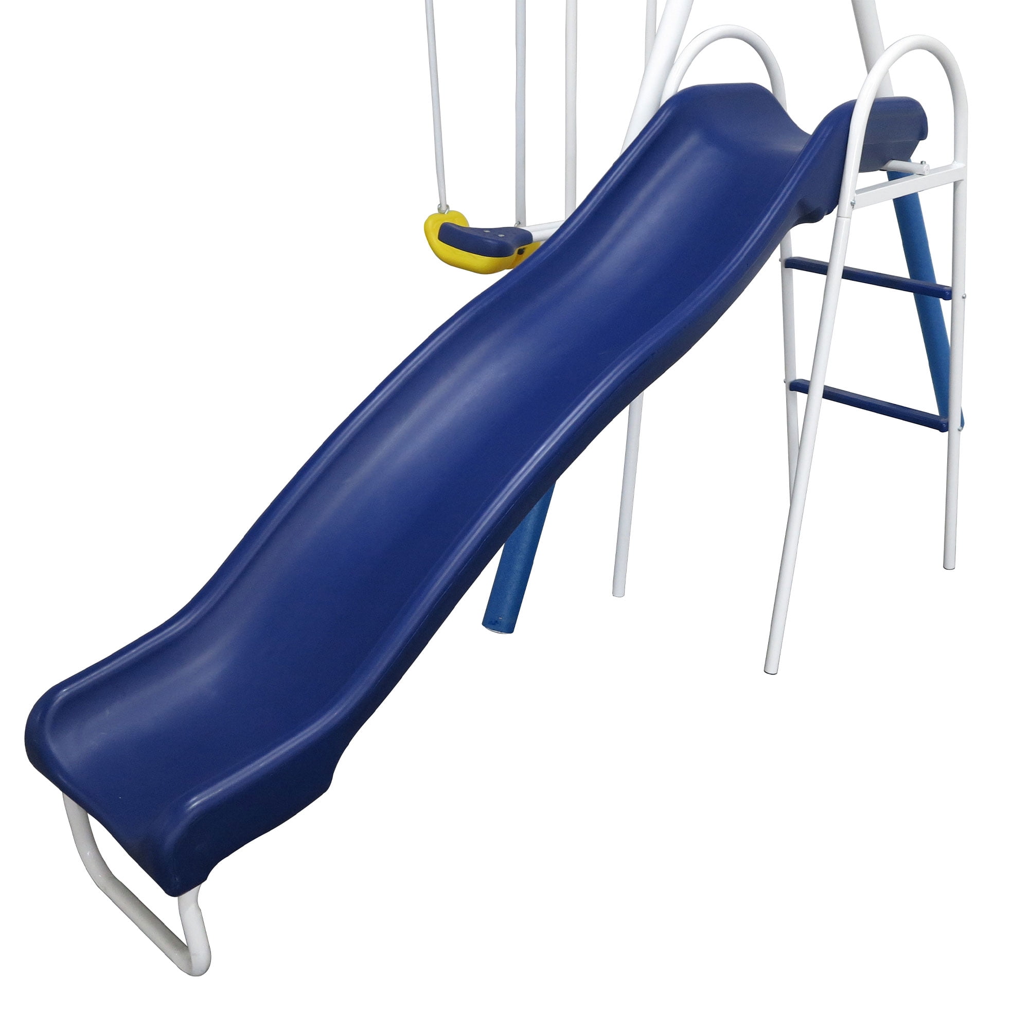 XDP Recreation Playground Galore Outdoor Swing Set w/Glider, 3 Swings, Seesaw & Slide - 3