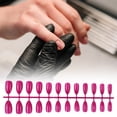 thumbnail image 4 of Juego de 24 piezas de uñas postizas Vogacara Morado ciruela oscuro, 4 of 5