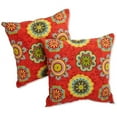 thumbnail image 2 of Blazing Needles 17-inch Outdoor Knife Edge Throw Pillows (Set of 2), 2 of 7