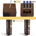 thumbnail image 2 of Linterna de pared Saderoy Ligh-up FL-HTXYQ con pilas y USB, 2 of 7