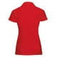 thumbnail image 2 of Jerzees- Polo de manga corta de colores resistente para mujer (Rojo brillante), 2 of 2
