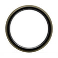 thumbnail image 4 of Men's Black Tungsten Ring with 18K Rose Gold Detailing, 4 of 5
