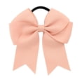 thumbnail image 3 of Ribbon Satin Fishtail Bow Hair Ties And Headbands For Girls Elegant Hair Accessories For Everyday Wear, Rose Gold1, 3 of 4