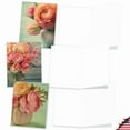 thumbnail image 4 of 20 Blank All Occasion Cards Assorted (10 Designs, 2 Each) - Full Blooms All Occasion (4" x 5.12") AM6553OCB-B2x10, 4 of 6