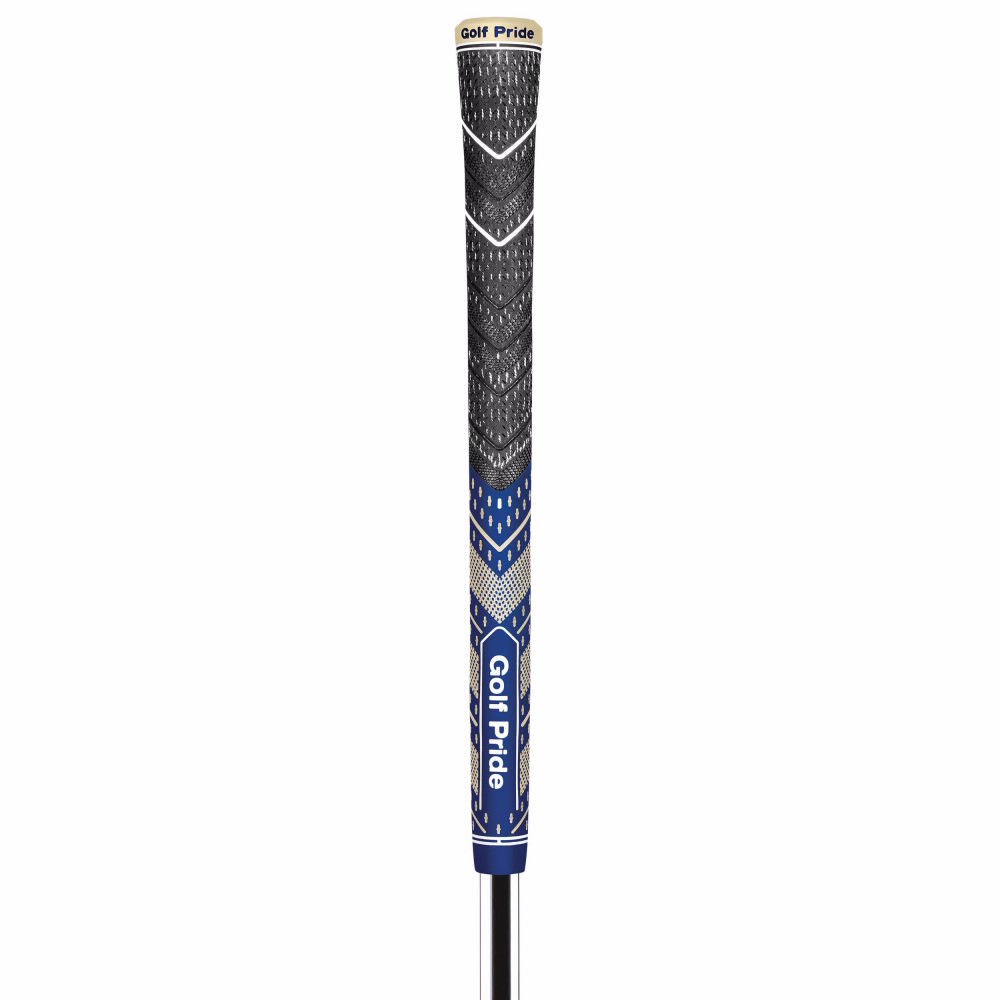 Golf Pride MCC Plus 4 Teams Golf Grips Std, Navy/Gold