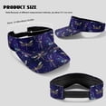thumbnail image 7 of Garronmavis Dragonfly Women's Golf Shirt and Sun Visor Hat Set Sports Sun Visor Hat Quick Dry Women Sport Cloth Moisture Wicking for Golf,Tennis,Hiking,Running,Gym Comfortable, 7 of 7