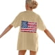 thumbnail image 5 of Blusas de Manga Corta Casuales para las Mujeres Verano Cuello Redondo Moda Impresa Blusa, Top Ligero para el Hogar Y Diario, 5 of 5
