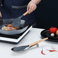 thumbnail image 3 of Matte Silver Spoon Holder,Stainless Steel Stovetop Spoon Holder,Spoon Rest,Kitchen Utensil Holder,Spatula Holder, 3 of 9
