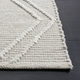 thumbnail image 5 of SAFAVIEH Kilim Meryll Diamond Polyester Area Rug, Light Grey/Ivory, 3' x 5', 5 of 10
