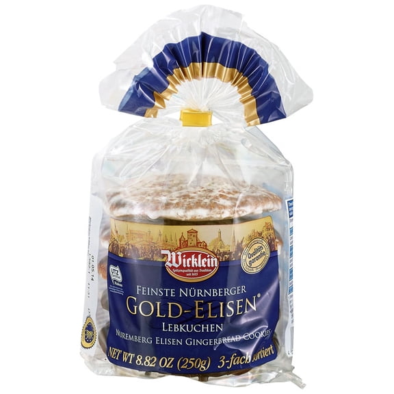Wicklein Elisen Gingerbread with Oblaten with Nuts