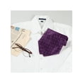 thumbnail image 4 of CORBATAS DE POLKA CHIC INSPIRADORAS para el Día del Padre, Cravat de Lazo Auto-ataque, Bufanda, Pañuelo Ascot, Color Púrpura, Talla Única, 4 of 5
