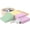 Yellow,Pink,Green, variant on PigPigPen Foam Climbing Blocks for Toddlers: 4-Piece PU Leather Climbing Toys with Ball Pit - Indoor Foam Ball Pit & Crawling Toys for Kids (Purple)