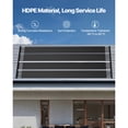thumbnail image 2 of KFFKFF Solar Pool Heater, 2.75 x 20 ft HDPE Solar Pool Panel( 2 Pcs) - Durable & Weather-Proof, with Complete Accessories, 2 of 9