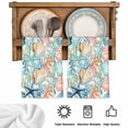 thumbnail image 5 of Coastal Kitchen Towels Set of 2, Nautical Summer Beach Coral Starfish Shell Absorbent Dish Towels for Kitchen, Microfiber Hand Towel, Quick Drying Tea Towel for Cleaning Decorative Dishcloths, 5 of 7