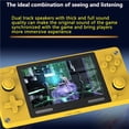 thumbnail image 3 of Wosthever Consola de juegos inalámbrica recargable de 4,0 pulgadas, pantalla grande, portátil, compatible con Bluetooth, consolas de juegos, Almacenamiento y organización del hogar Amarillo 32GB, 3 of 6