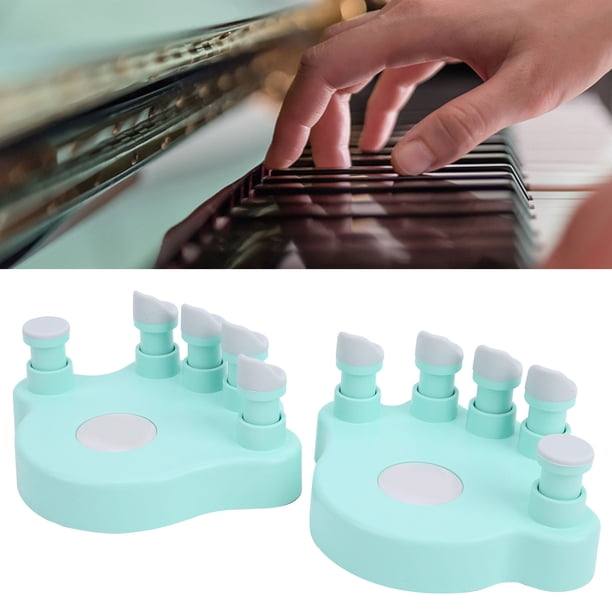 Ejercitador de dedos de piano dispositivo de entrenamiento de dedos de piano ABS suave elástico y seguro para principiantes de piano Postura correcta de las manos Amantes ANGGREK Otros