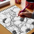 thumbnail image 5 of Netecom Large Print Anemones Coloring Book for Adults, Spiral Bound, Soft Cover, 5 of 6