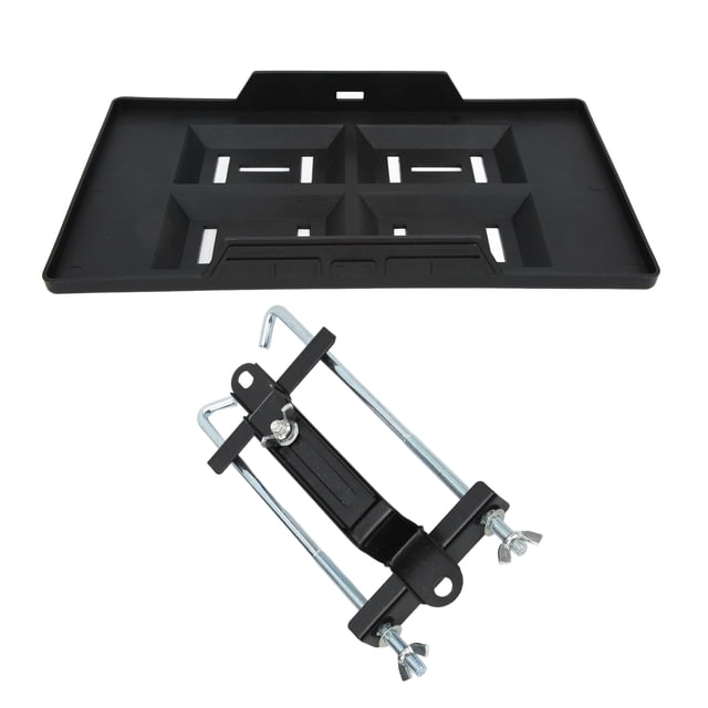 Battery Tray Bracket Kit, Recessed Slots Design, Powerful Function, Advanced Materials, Professional Production for 27 30 31 Series Batteries