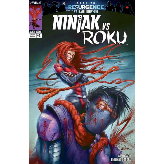 Collectible Ninjak Vs Roku #1 (of 4) Cvr B Willsmer Valiant Comic Book