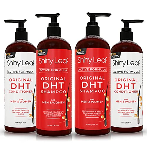 DHT Blocker Shampoo and Conditioner for Hair Loss With Biotin For Men