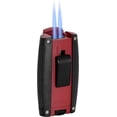 thumbnail image 3 of Xikar Turismo Double Jet Flame Cigar Lighter, Matte Red, 3 of 5