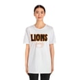 thumbnail image 3 of Unisex Jersey Short Sleeve Tee Lions Football Gold, 3 of 12
