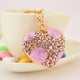 thumbnail image 3 of 1 llavero con colgante de cristal y diamantes de imitación de moda., 3 of 9