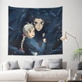 thumbnail image 3 of Howls Moving Castle Wall Tapestry Cartoon Poster Wall Hanging Tapestry for College Dorm Living Room Bedroom Decoration 59x59 Inch, 3 of 7