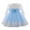 Sky Blue, variant on Baby Girl Dress Summer Outfits Ruffle Long Sleeve Lace Bowknot Flower Pageant Party Wedding Princess Dresses Casual Girls Sundress for 6-12 Months