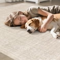 thumbnail image 2 of UERMEI 8'x10' Washable Area Rugs for Living Room, Washable Non-slip Soft Indoor Modern Vintage Rug for Bedroom Dining Room Office Home Decor Carpet, Beige, 2 of 6
