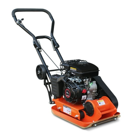 Oarlike Plate Compactor Machine, 2.8HP 79CC Gas Engine 5900 VPM 2000 Lbs Compaction Force, Vibratory Plate Tamper Tool for Soil, Dirt, Ground, EPA Compliant