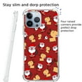 thumbnail image 4 of Santa Claus Reindeer Case Compatible with iPhone 14 Pro Max,Aesthetic Art Design TPU Full Cover Shock-proof Case, 4 of 5