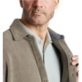 thumbnail image 3 of Copper & Oak Men's Shirt Jacket Stretch Fabric Side Pockets, Tan Large, 3 of 4