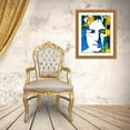 thumbnail image 3 of Stephen Chambers 15x18 Gold Ornate Wood Framed With Double Matting Wall Art Titled - Lennon, 3 of 6