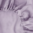 thumbnail image 3 of Fitted Sheets, 500-TC Egyptian Cotton, Twin XL (39" x 80") Size Fitted Sheet, 1-PC Fitted Sheet Only, Twin XL Size Fits 16-18" Deep Pocket Sheets, Lavender, 3 of 4
