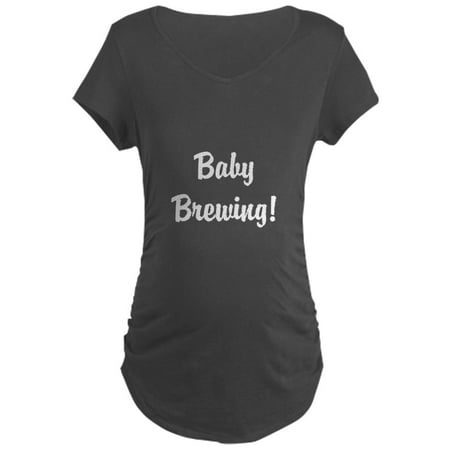 

CafePress - Baby Brewing! Maternity T Shirt - Maternity Dark T-Shirt