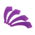 thumbnail image 2 of 10 Pares de s de Agarre de Oreja de Silicona Deportiva para Gafas, Gafas de terre, Antideslizantes, 8 Colores - Púrpura Macarena Sostenedor del gancho del agarre del oído, 2 of 6