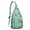 Greenish-blue-1, variant on Sushi Sling Backpack – Cute Japanese Food Cartoon Crossbody Daypack for Women, Teens & Foodies – Sushi Roll & Avocado Print Bag for Travel, Hiking, School & Sushi Parties
